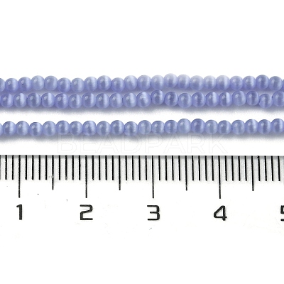 Cat Eye Beads Strands CE-Z001-01K-1