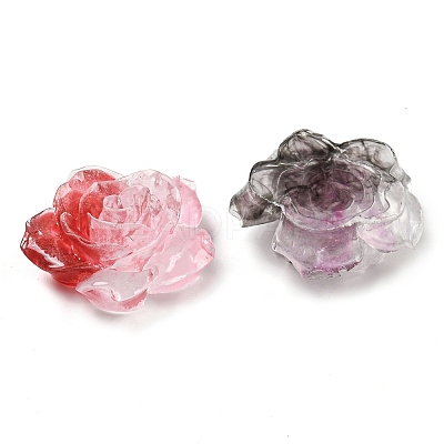 Luminous Transparent Epoxy Resin Decoden Cabochons CRES-M032-04A-1