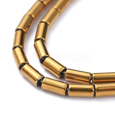 Electroplate Glass Beads Strands X-EGLA-K014-B-FP02-1