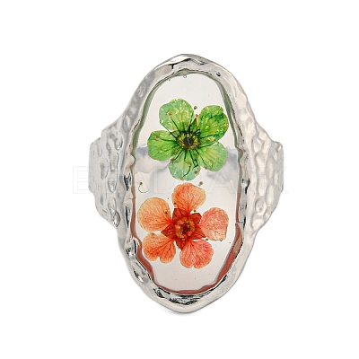 Brass Adjustable Rings for Women RJEW-G265-10P-D06-1
