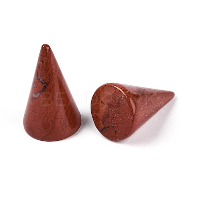 Natural Red Jasper Ring Display Stands G-T144-06D-1