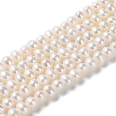 Natural Cultured Freshwater Pearl Beads Strands PEAR-E018-41-1