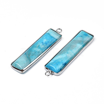Natural Agate Pendants G-S359-386F-1
