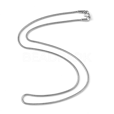 Tarnish Resistant Herringbone Chain Necklace for Men LS-NJEW-F027-16-2mm-1