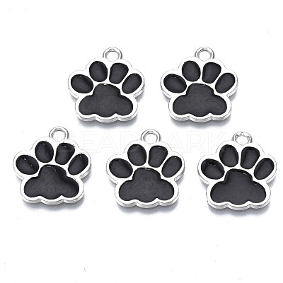 Alloy Enamel Pendants ENAM-T016-22P-C-RS-1