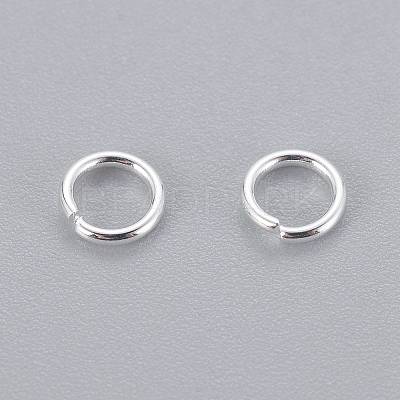 Tarnish Resistant 304 Stainless Steel Open Jump Rings STAS-E464-09L-S-1