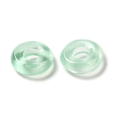 Transparent Glass European Beads GLAA-A012-03A-1