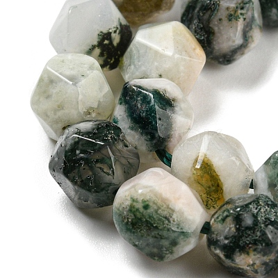 Natural Tree Agate Beads Strands G-C085-A03-01-1