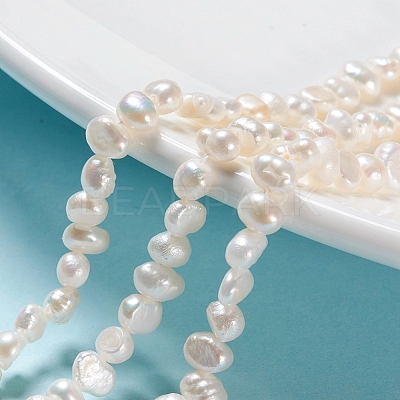 Natural Cultured Freshwater Pearl Beads Strands X-PEAR-I004-08B-1