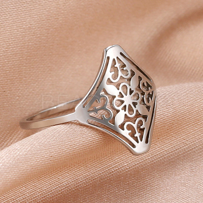 201 Stainless Steel Finger Rings FS-WG07FAA-04-1