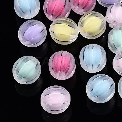 Transparent Acrylic Beads TACR-N011-005A-02-1