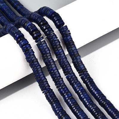 Natural Lapis Lazuli Beads Strands G-T142-6mm-11-1