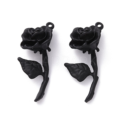 Spray Painted Alloy Pendants LS-FIND-G030-06-1