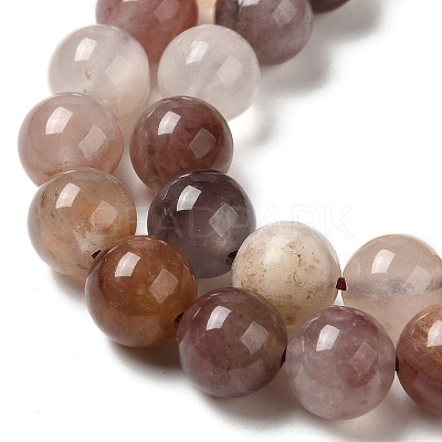 Natural Strawberry Quartz Beads Strands G-H298-A03-03-1