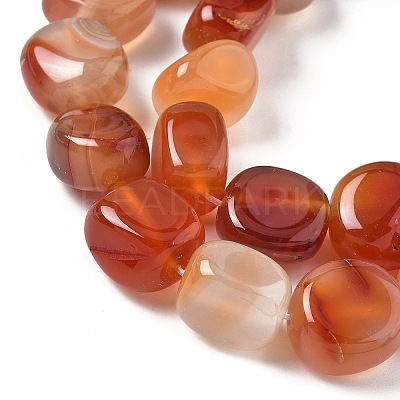 Natural Agate Beads Strands G-H295-D01-17-1
