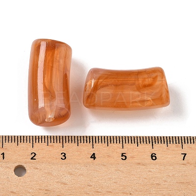 Acrylic Imitation Gemstone Beads MACR-K359-66F-1