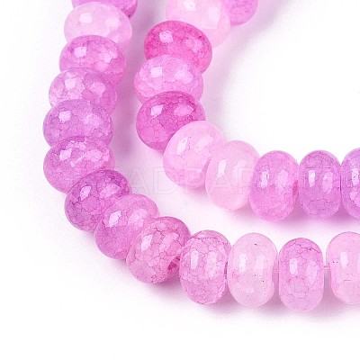 Glass Beads Strands GLAA-N059-5x8mm-13-1