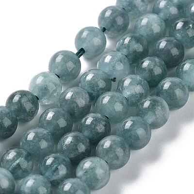 Dyed Natural Malaysia Jade Beads Strands G-G021-01A-01-1