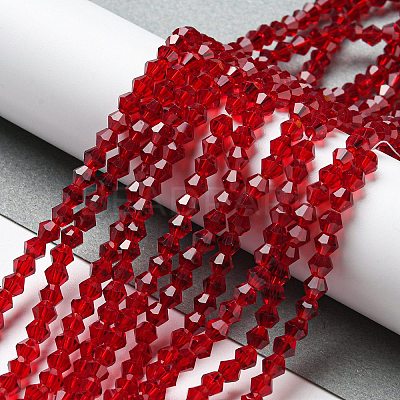 Transparent Glass Beads Strands EGLA-A039-T2mm-D-M-1