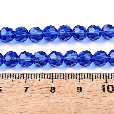 Transparent Glass Beads EGLA-A035-T6mm-D21-1