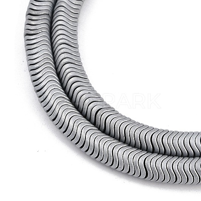 Electroplated Synthetic Non-magnetic Hematite Beads Strands G-H020-M01-26-1