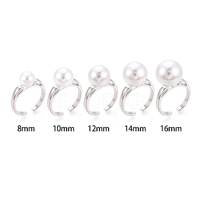 Brass Cup Peg Ring Settings KK-N274-36P-1