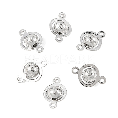 SHEGRACE Brass Round Links XGR0126P-122P-1