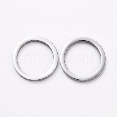 Non-Tarnish 304 Stainless Steel Linking Rings for Jewelry Making STAS-G215-26-P02-1