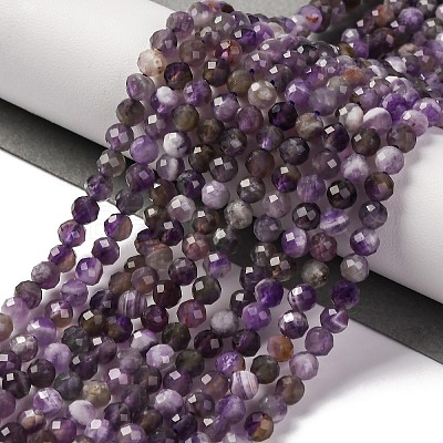 Natural Amethyst Beads Strands G-L581A-001B-1