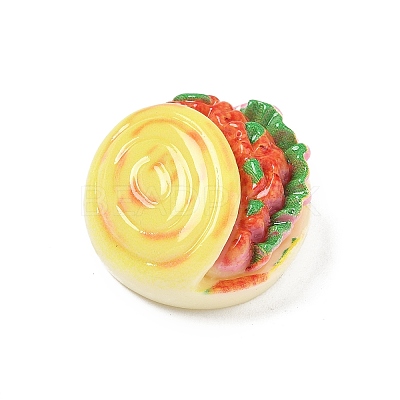 Cute Opaque Resin Cabochons RESI-L046-D02-1