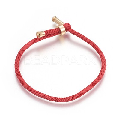 Cotton Cord Bracelets BJEW-F360-B01-1
