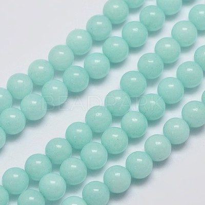 Natural Malaysia Jade Beads Strands X-G-A146-6mm-B07-1