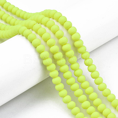 Handmade Polymer Clay Beads Strands X-CLAY-N008-053-11-1