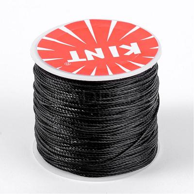 Round Waxed Polyester Cords YC-K002-0.5mm-20-1