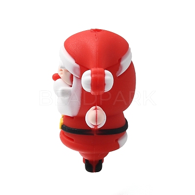 Christmas Theme Silicone Focal Beads LS-SIL-L007-01B-1