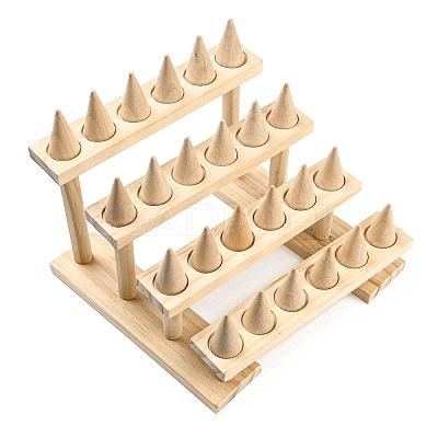 Wood Ring Display Risers RDIS-E009-03-1