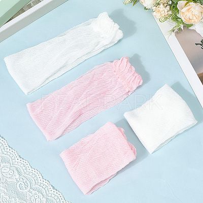 2 Pairs 2 Colors Polycotton Oversleeves AJEW-CY0001-40A-1