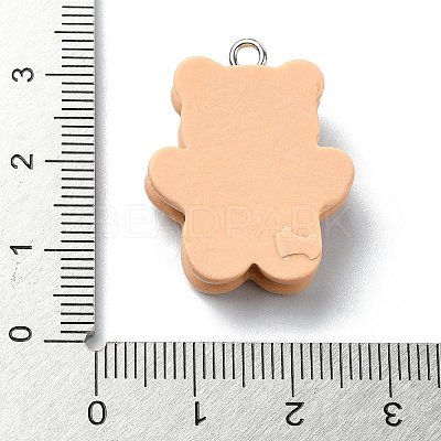Resin Pendants RESI-I058-04N-1