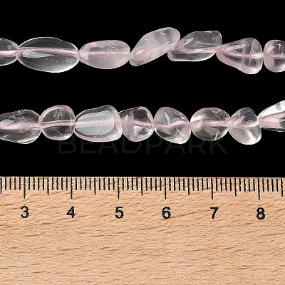 Natural Rose Quartz Beads Strands G-L638-A01-01-1