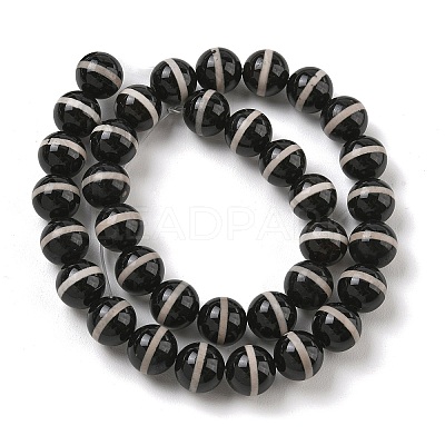 Tibetan Style dZi Beads Strands GG-CBA3DA1-02-1