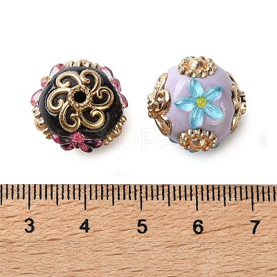 Handmade Polymer Clay Indonesia Beads IPDL-H001-09KCG-1