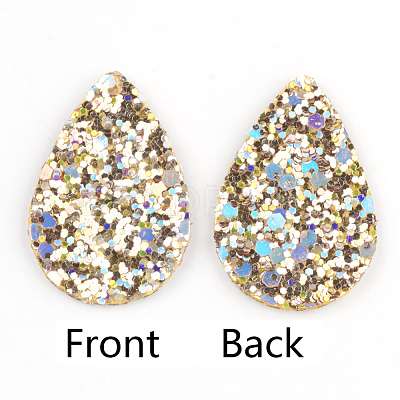 PU Leather Pendants FIND-T020-026L-1