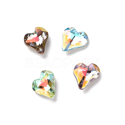 Light AB Style Glass Rhinestone Cabochons RGLA-J017-A-LA-1
