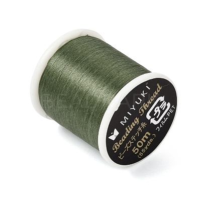 Flat MIYUKI Nylon Beading Thread FB-CBA3435-01J-1