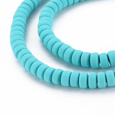Handmade Polymer Clay Beads Strands CLAY-N008-008-77-1
