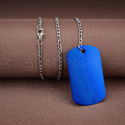 30Pcs Aluminum Pendants ALUM-BC0001-67-1