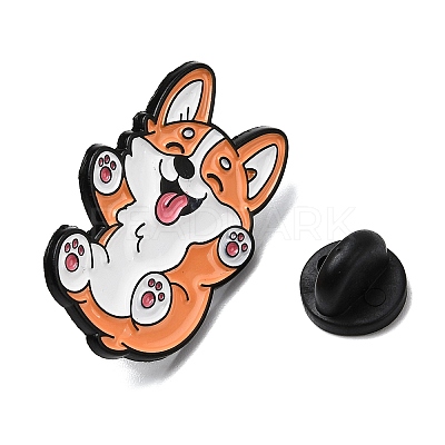 Corgi Enamel Pins JEWB-I055-04EB-06-1