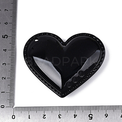 Opaque Acrylic Pendants SACR-T017-46F-1