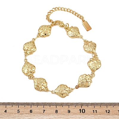 304 Stainless Steel Link Chain Bracelets for Women BJEW-D359-11G-1