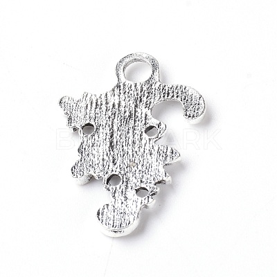 Alloy Hook Button PALLOY-WH0082-63-1
